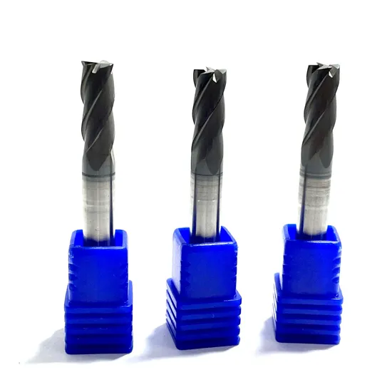 HRC45 HRC55 HRC60 HRC65 HRC70 Solid Carbide Fresa Finishing CNC 2 Flutes Square End Mill Milling Cutters for Stainless Steel